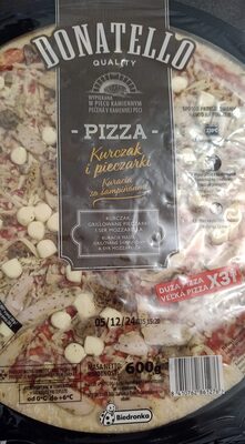 Pizza kurczak i pieczarki Donatello