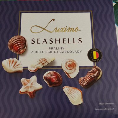 SEASHELLS PRALINY Z BELGIJSKIEJ CZEKOLADY Luximo