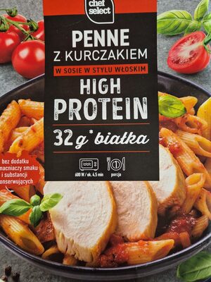 Penne Z Kurczakiem High Protein chef select