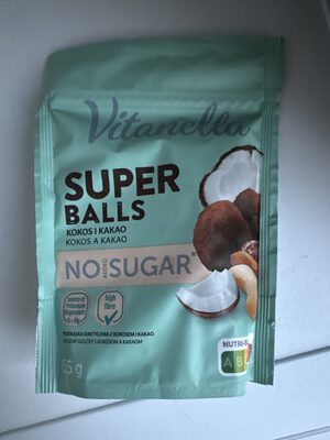 Superballs Kokos i kakao Vitanella