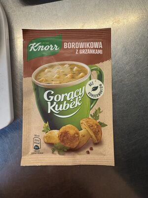 Borowikowa z grzankami Knorr