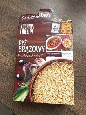 Ryż Brązowy - Długoziarnisty Kuchnia Lidla
