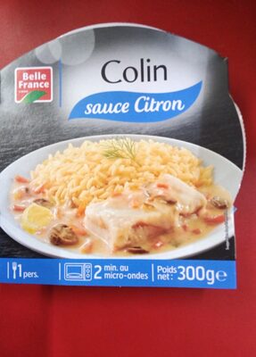 Colin sauce citron Belle France