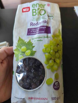 Rodzynki bio / Bio raisins Rosmann enerBIO