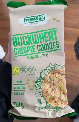 Buckwheat Crispie Cookies Frank&Oli