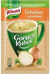 Gorący Kubek Cebulowa z grzankami knorr