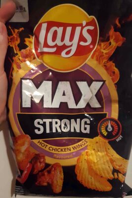 Lay's Max Strong hot chicken wings