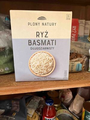 Ryż Basmati Długoziarnisty Plony Natury