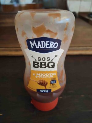 Sos BBQ z miodem gryczanym Madero