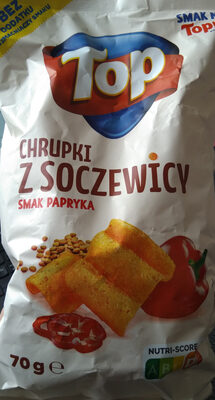 Top chrupki z soczewicy smak papryka