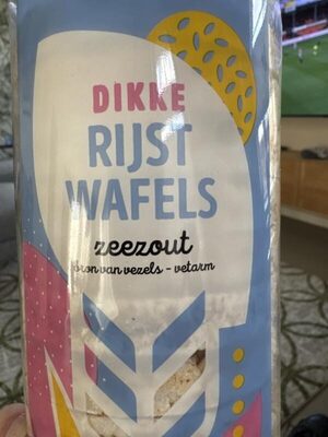 Dikke Rijst Wafels Jumbo