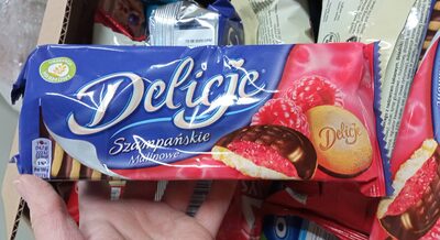 Delicje malinowe