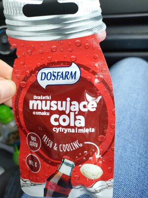 Drażetki o smaku cytryny i mięty Dosfarm