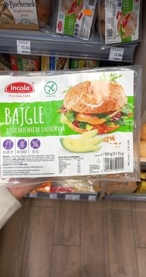Bajgle z siemieniem lnianym Incola