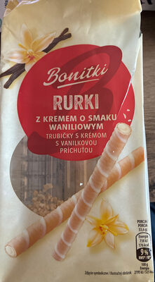 RURKI z kremem o smaku Bonitki