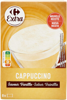 Cappuccino saveur vanille Carrefour