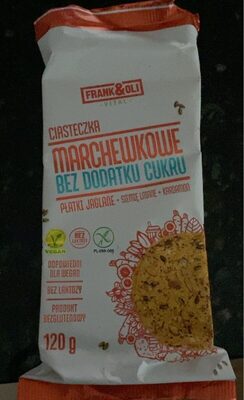 Ciasteczka Marchewkowe Bez Dodatku Cukru Frank i Oli