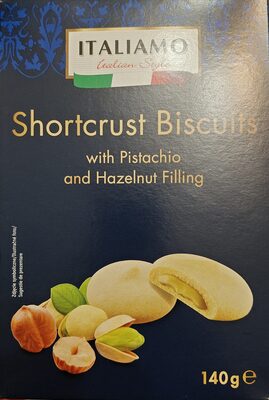 Biszkopty z pistacjami Italiamo