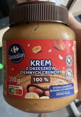 Masło orzechowe z orzechami Carrefour Sensation