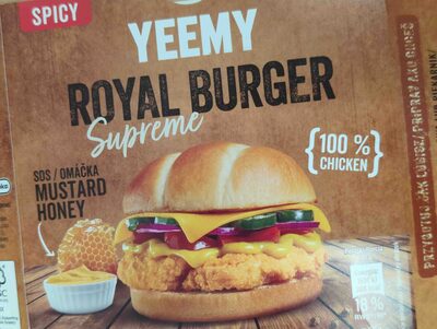 Royal Burger Supreme Spicy Yeemy