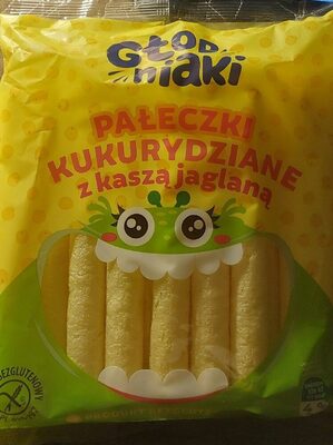 pałeczki kukurydziane z kaszą jaglaną głodniaki
