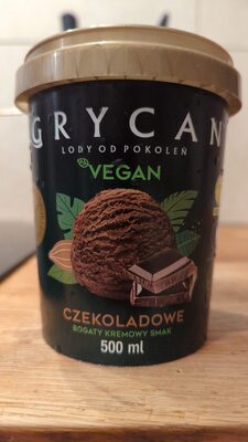 Lody czekoladowe vegan Grycan