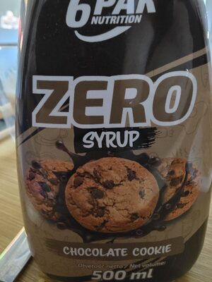 Zero Syrop CHOKOLATE COOKIE 6pack Nutrition