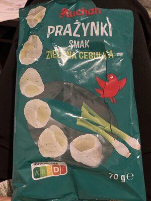 Prażynki Smak Zielona Cebulka Auchan