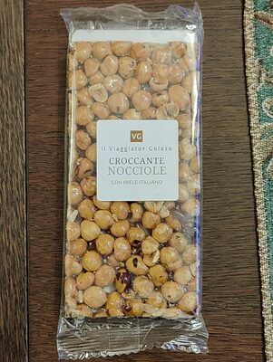 Croccante Nocciole Con Miele Italiano Il Viaggiator Goloso