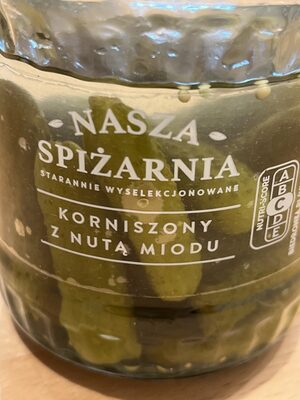 Korniszony Z Nutą Miodu Nasza Spiżarnia