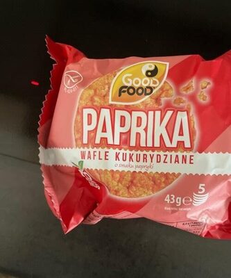 Paprika wafle Good food