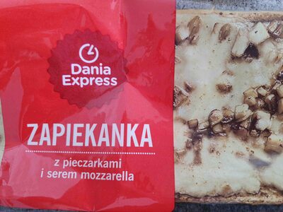 Zapiekanka z pieczarkami Dania ekspress