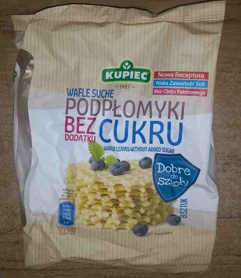 Wafle suche podpłomyki bez dodatku cukru Kupiec