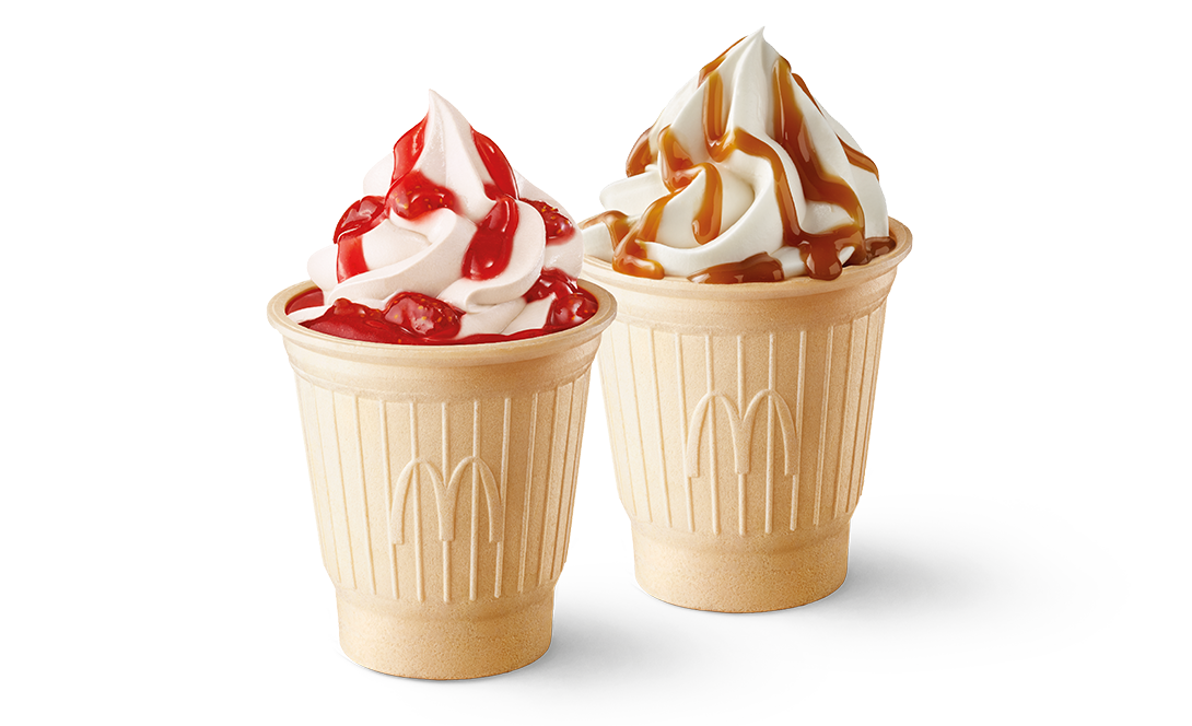 Lody o smaku waniliowym z polewą pistacjową (w waflu)