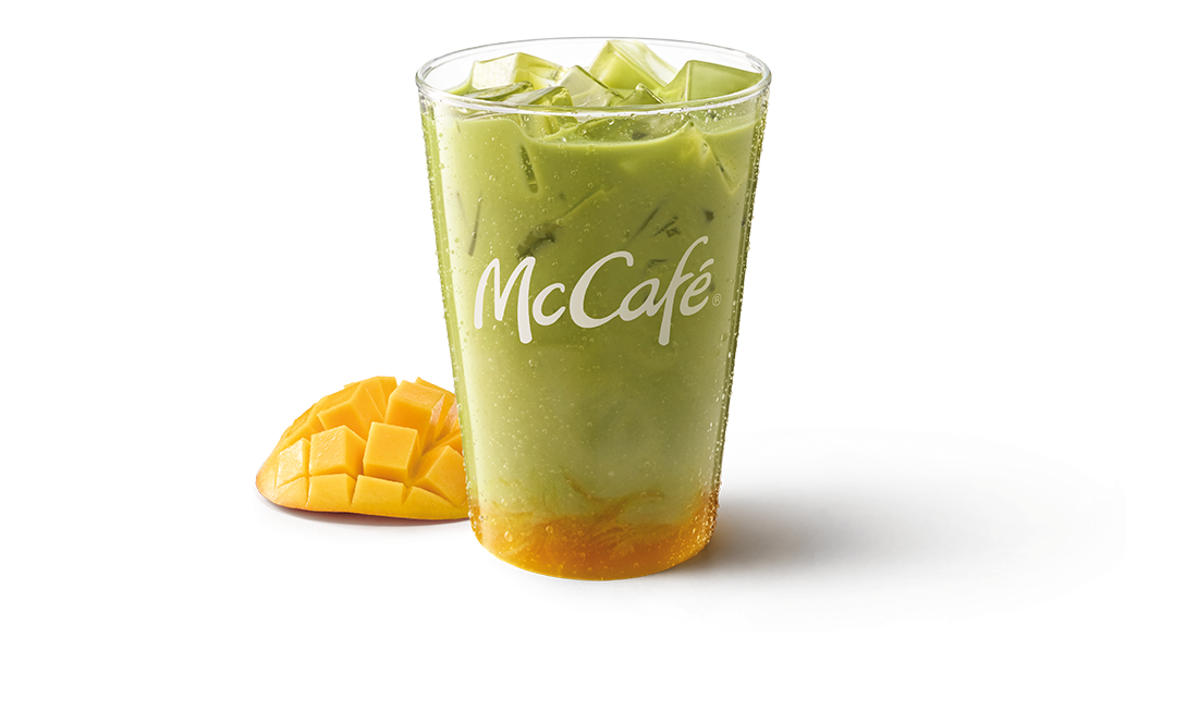 Iced Oat & Mango Matcha