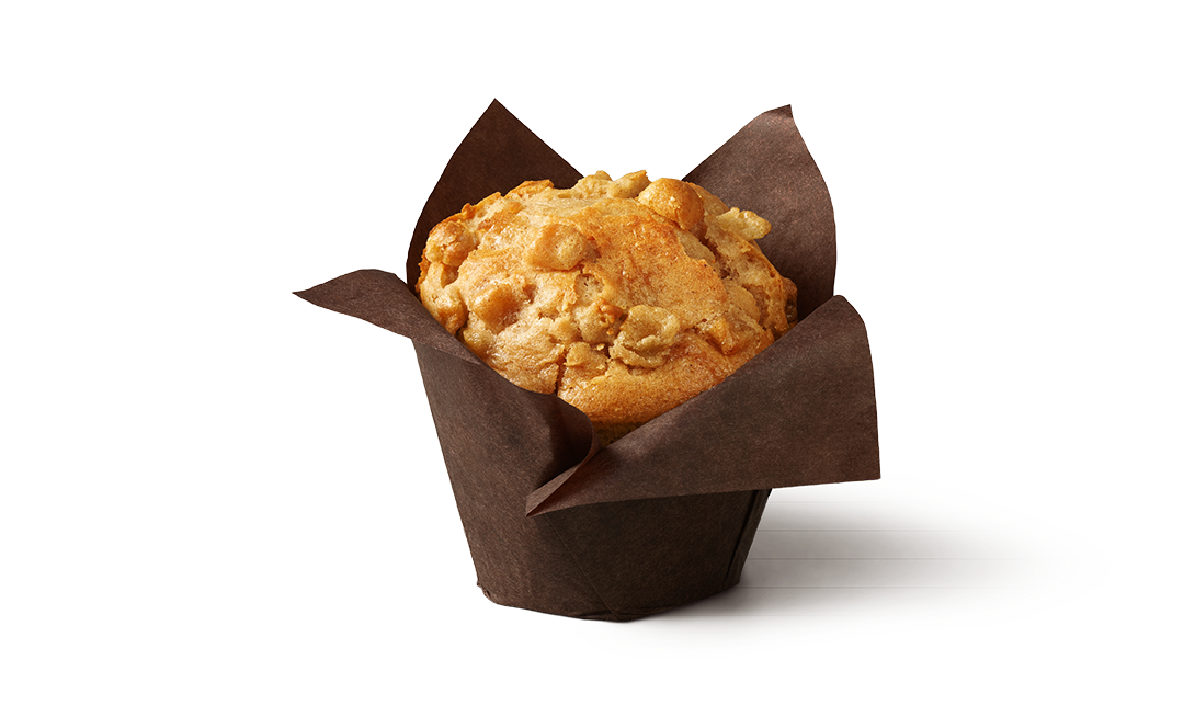 Muffin z jabłkiem i cynamonem