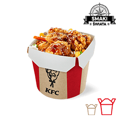 Ryż i Strips Sweet Chilli Grande
