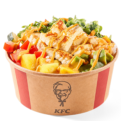 Summer Poke (wersja bez ryżu, restauracje typu Express)