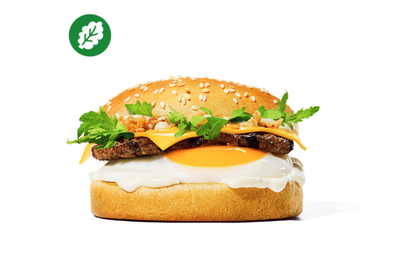 Plant Based Breakfast Burger