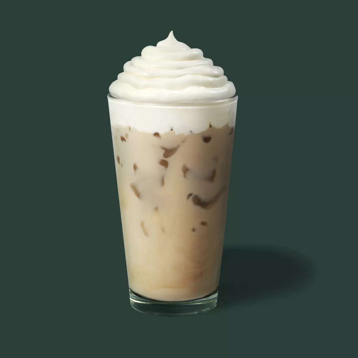 Iced White Mocha - z napojem sojowym Tall