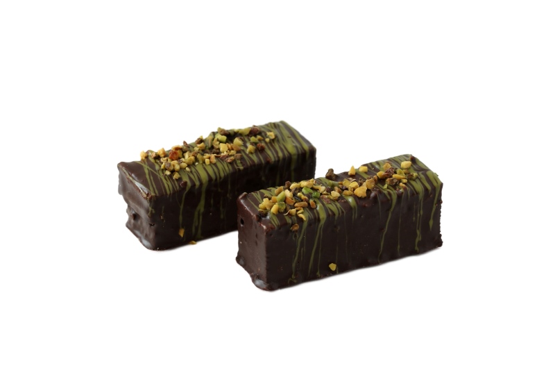 Batonik brownie z pistacjami