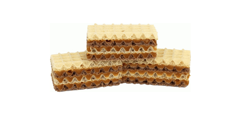 Wafle krówkowe