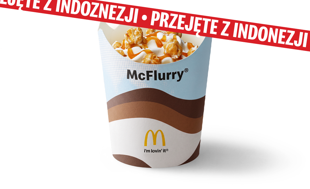 McFlurry Popcorn Caramel