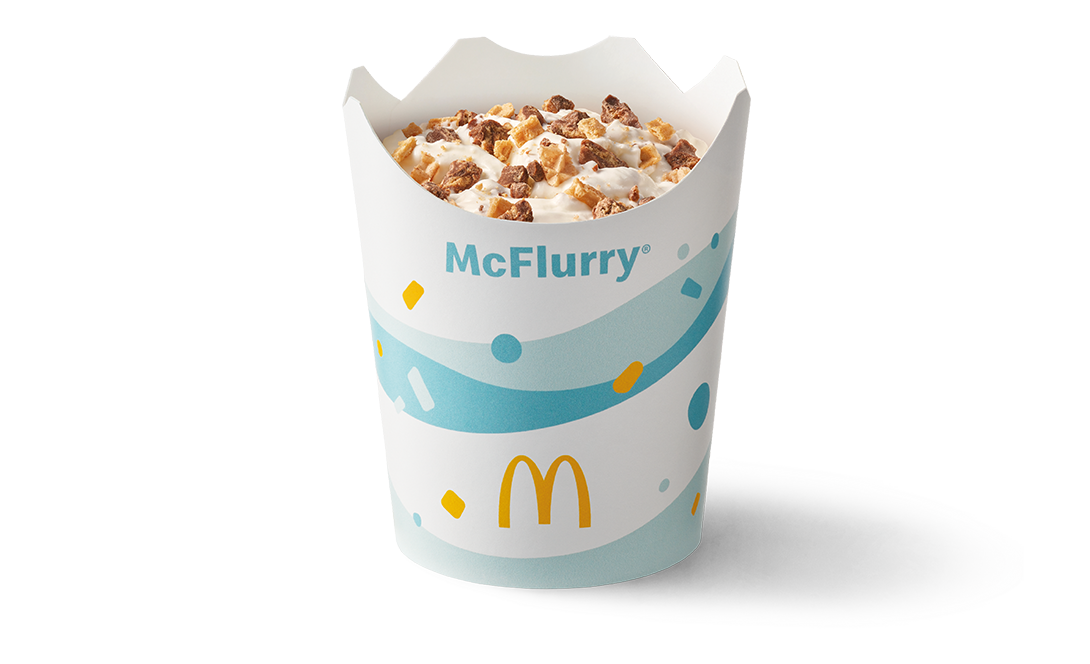 McFlurry KitKat z polewą o smaku czekoladowym