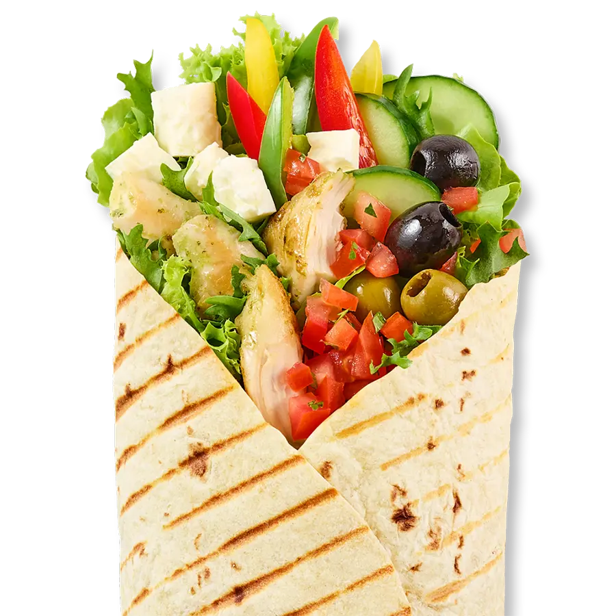 Wrap Santorini Kurczak