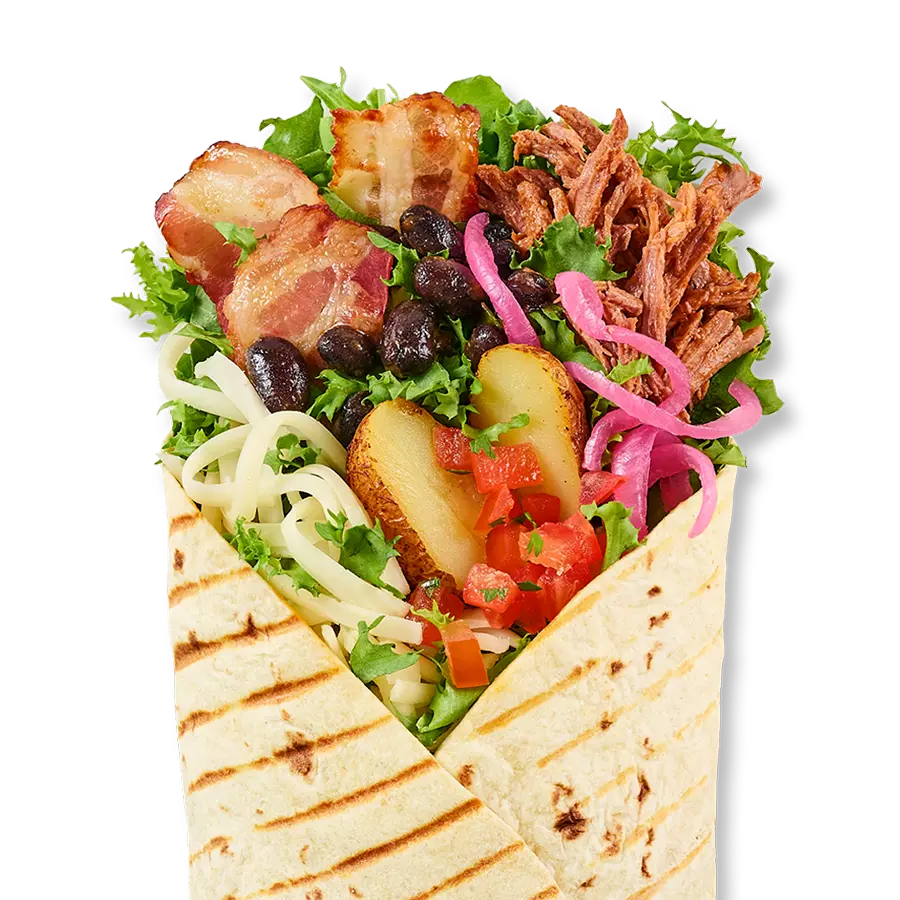 Wrap Wołowina Bekon