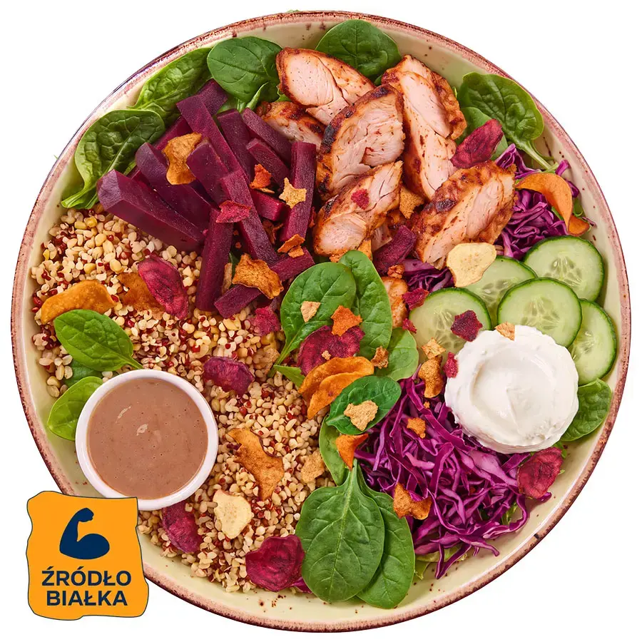 Bowl Kurczak BBQ