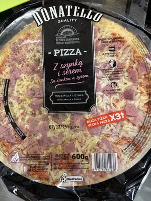 Pizza Z Szynką I Serem Donatello