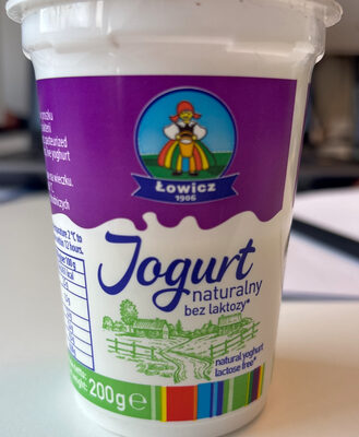 Jogurt Naturalny Bez Laktozy - Łowicz