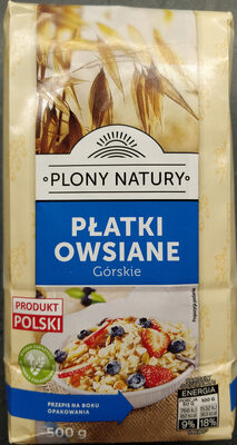 Płatki Owsiane Górskie Plony Natury